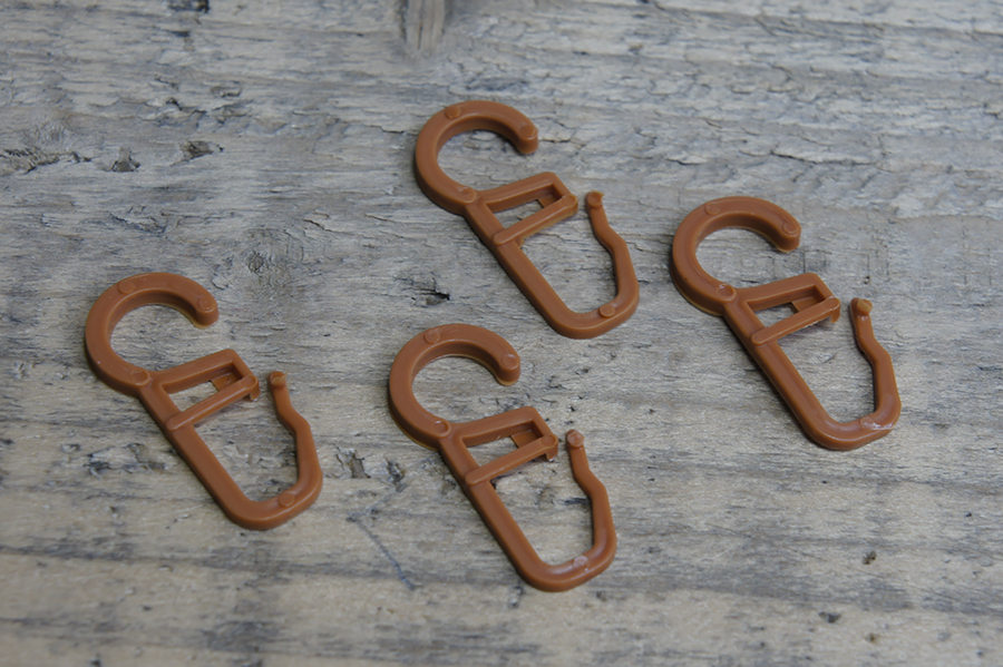 Гачок для штор рудий