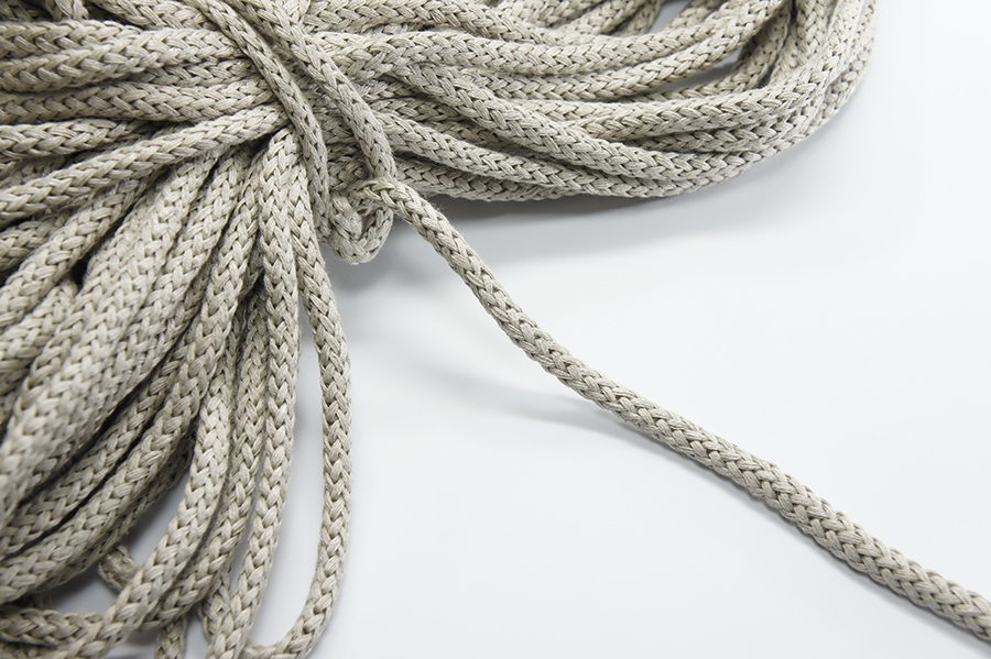 Шнур 10 мм оздоблювальний Лента льон