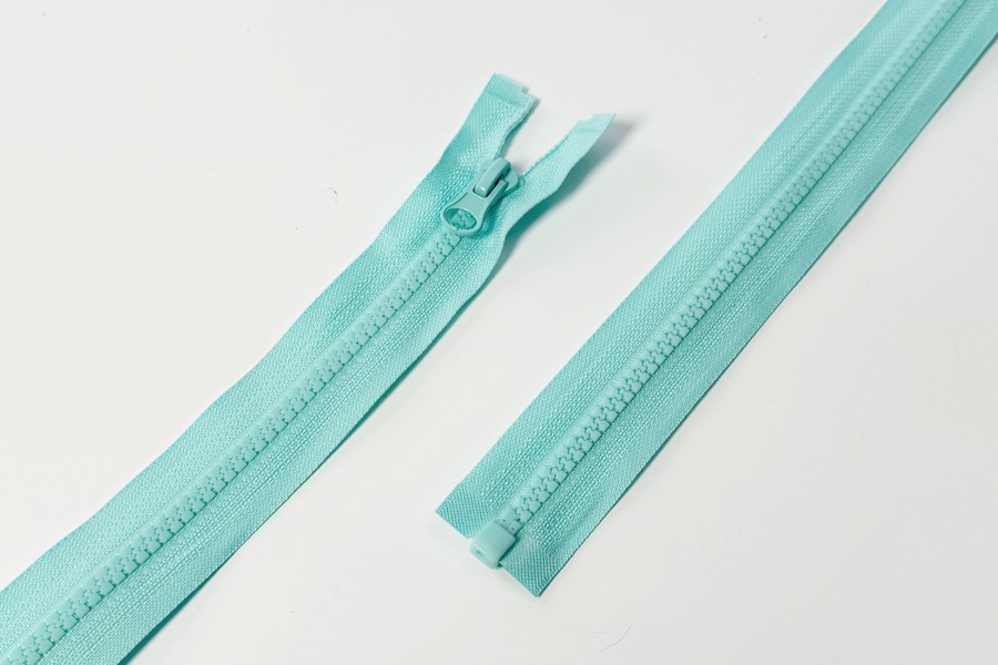 Блискавка MH Тип 5, 1 замок бірюзовий світлий 60 см 5POE-060-1015-201