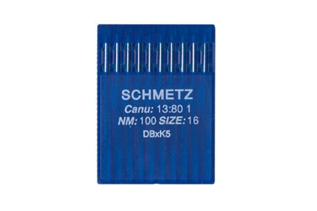 Голки для вишивальних машин № 100 SCHMETZ стандартне вістря №100 DBxK5