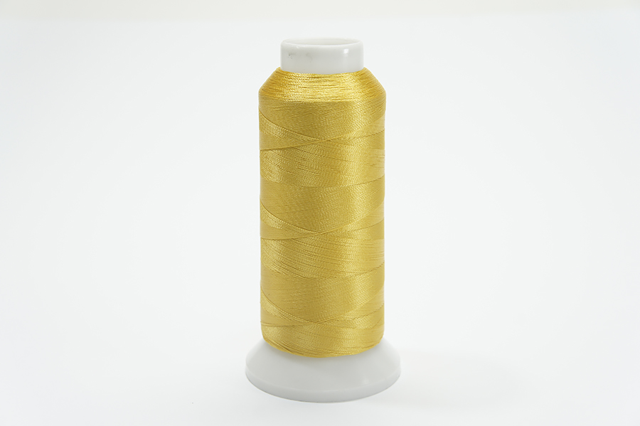 Нитки вишивальні MH 2742 м віскоза 100% жовтий канарейковий 5336