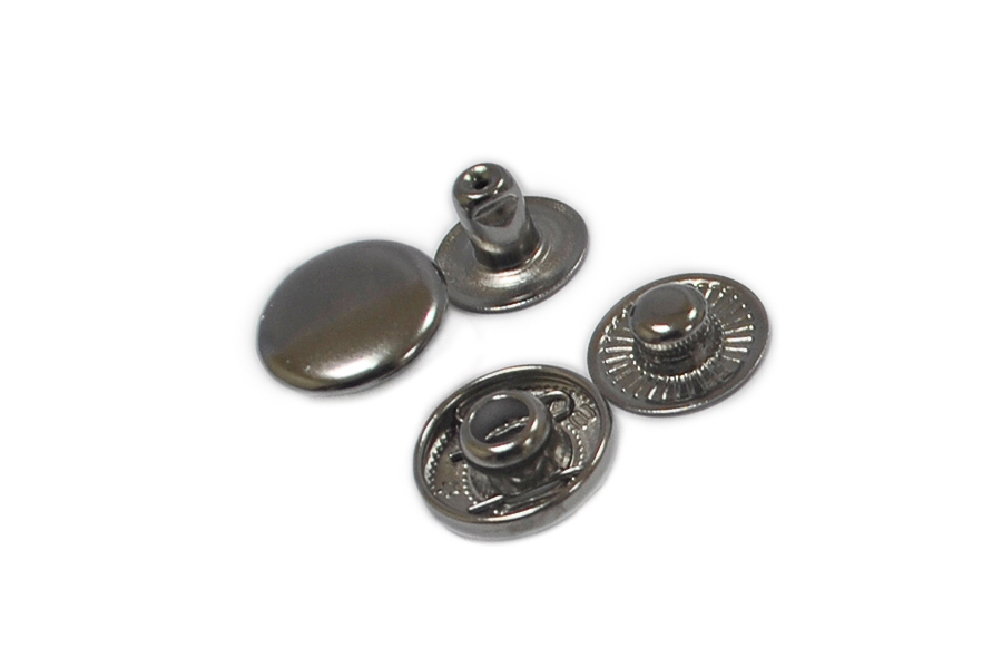 Кнопка 15 мм Alfa неірж. NS New Star пробивна, нержавіюча оксид