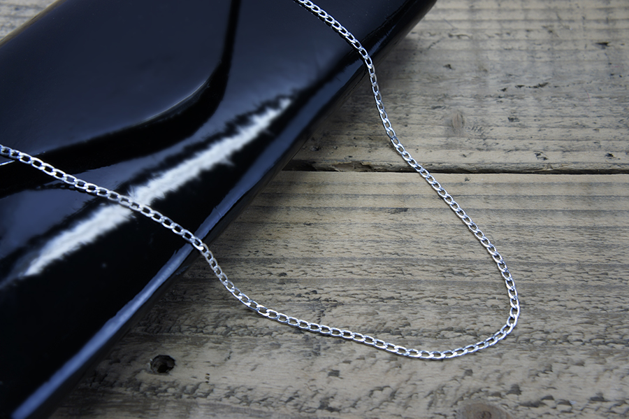 Ланцюг 3,6х6,5 мм декоративний MH срібло