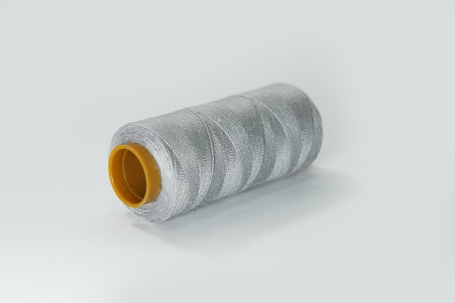 Нитки швейні №28/2 Barva поліестер 100% сірий блакитний 200 м 5029-28/2-200-Б