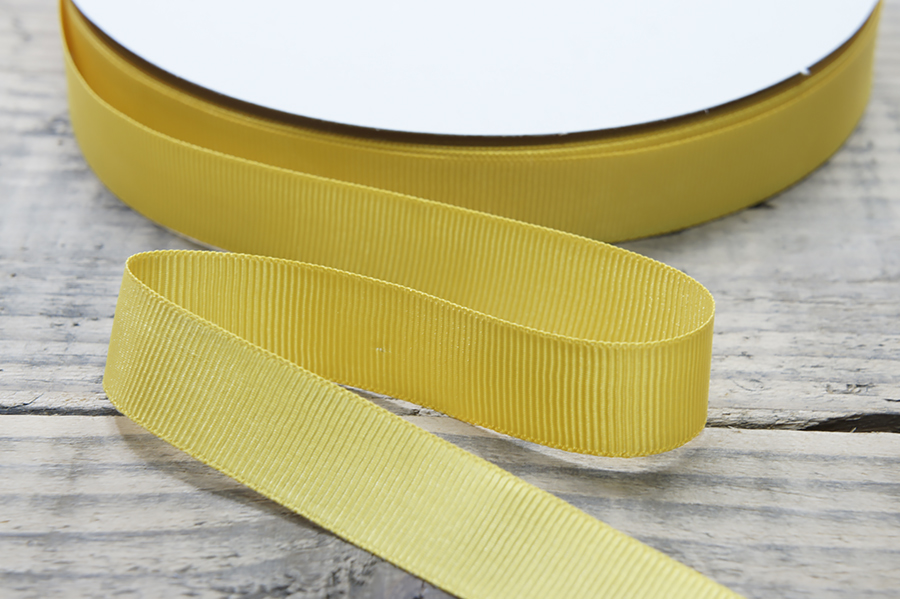 Тасьма 20 мм жовтий