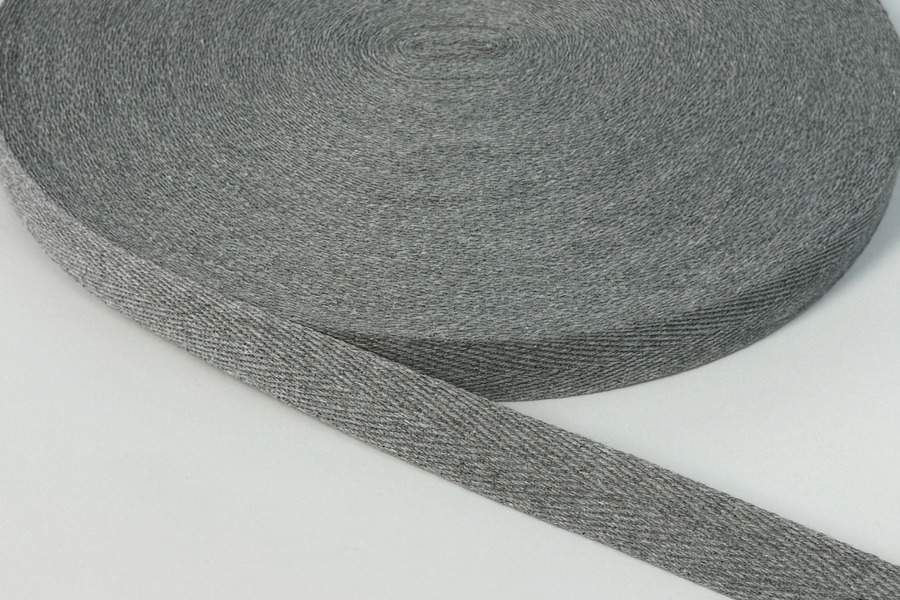 Стрічка кіперна 10 мм сірий Oct-02