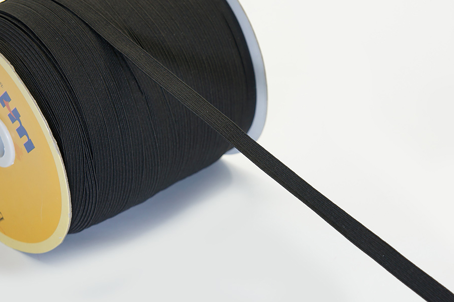 Тасьма еластична 5 мм MH плетена на катушці чорний