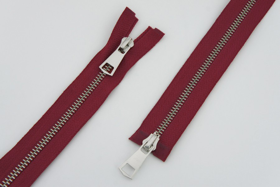 Блискавка MH Тип 5, 2 замка червоний яскравий 75 см 5MTO-75-519-nik