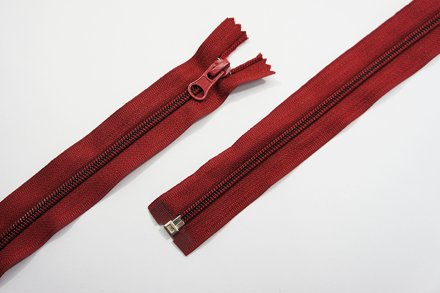 Блискавка MH Тип 5, 1 замок бордовий 75 см 5NOE-075-0002-0520