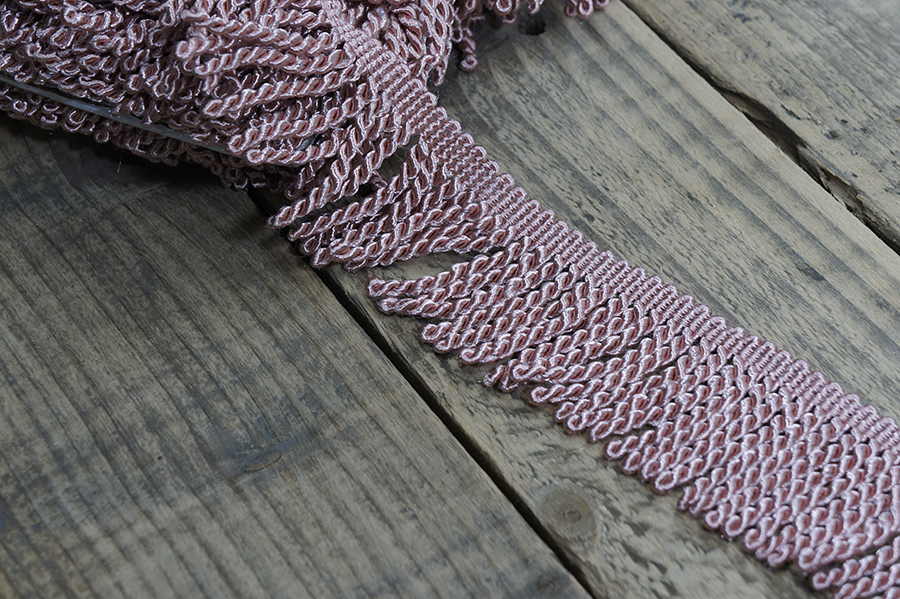 Бахрома 57 мм (пряма) MH рожевий персиковий