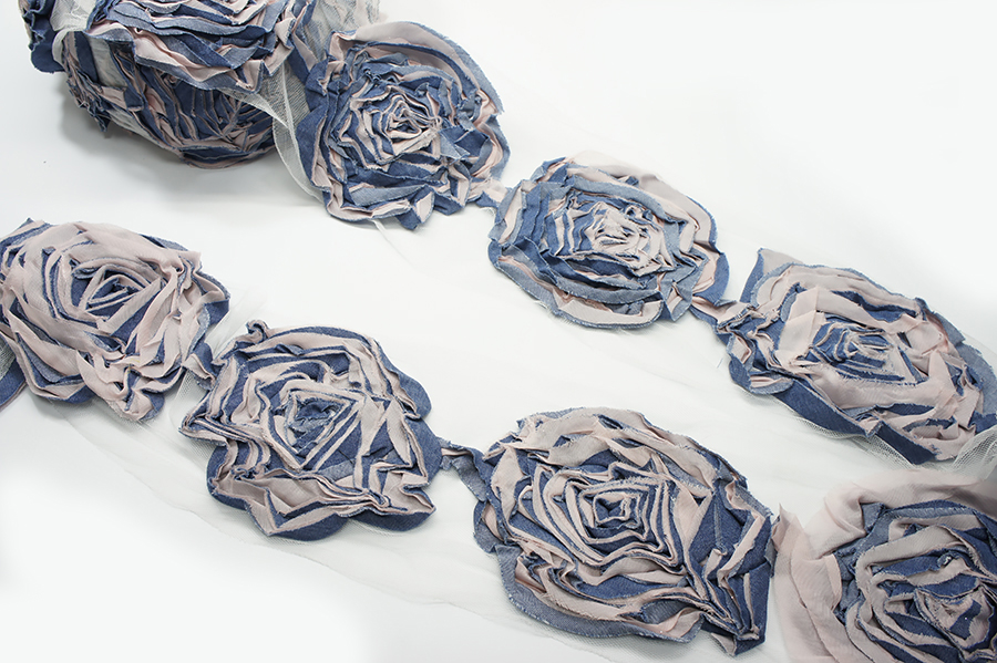 Тасьма квіти 120 мм MH