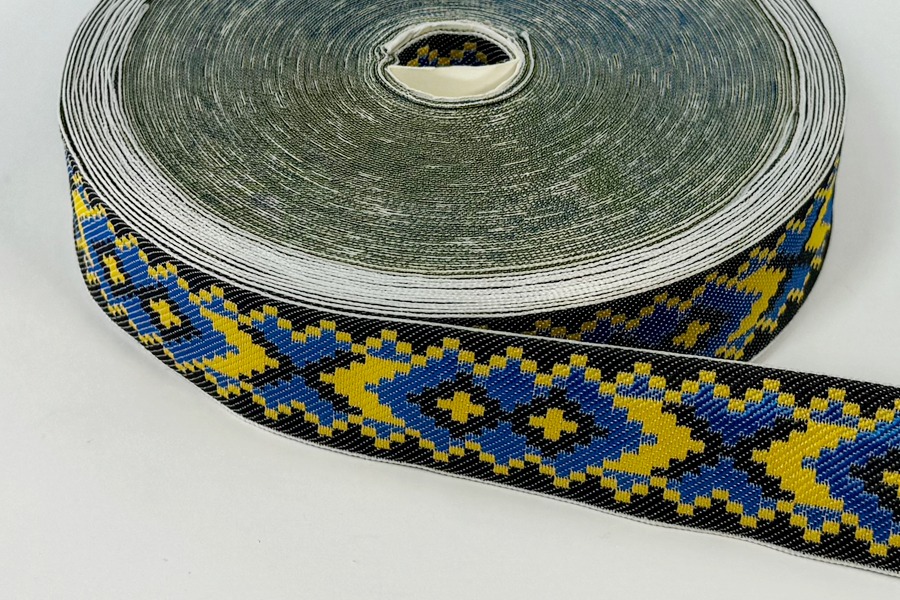 Тасьма 32 мм волошковий темний 2В151-1-0257/1006