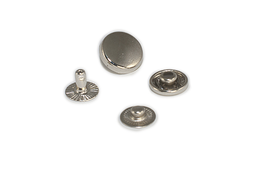 Кнопка 12,5 мм SYS 54 неірж. NS New Star пробивна, нержавіюча нікель