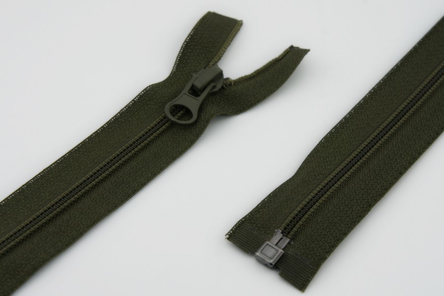 Блискавка Тип 6, 1 замок хакі 70 см