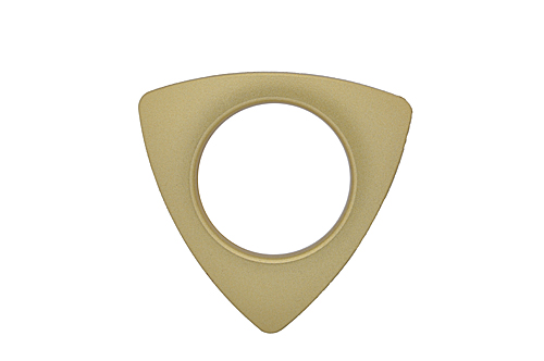 Люверс 35 мм Beladonna Трикутник золото матове