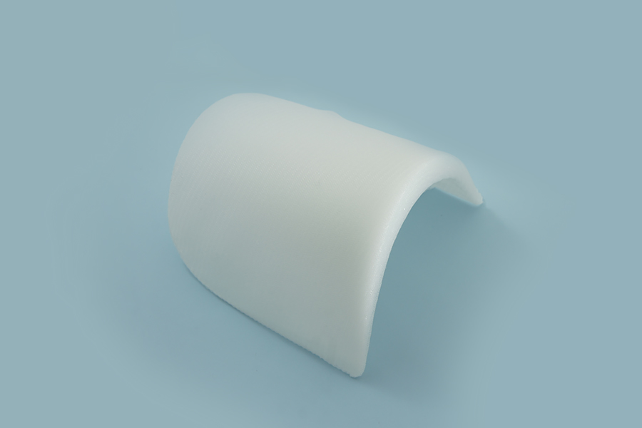 Підплечник 14 мм прямий обшитий білий ВО-14СД-999