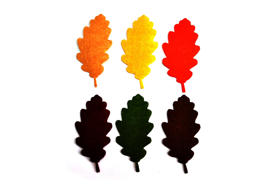 Набір для творчості з фетру (6 шт.) 90 мм