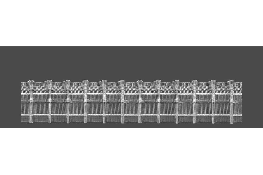 Тасьма для збірки 50 мм коеф. 1:2, рівномірна 2-50-200-2