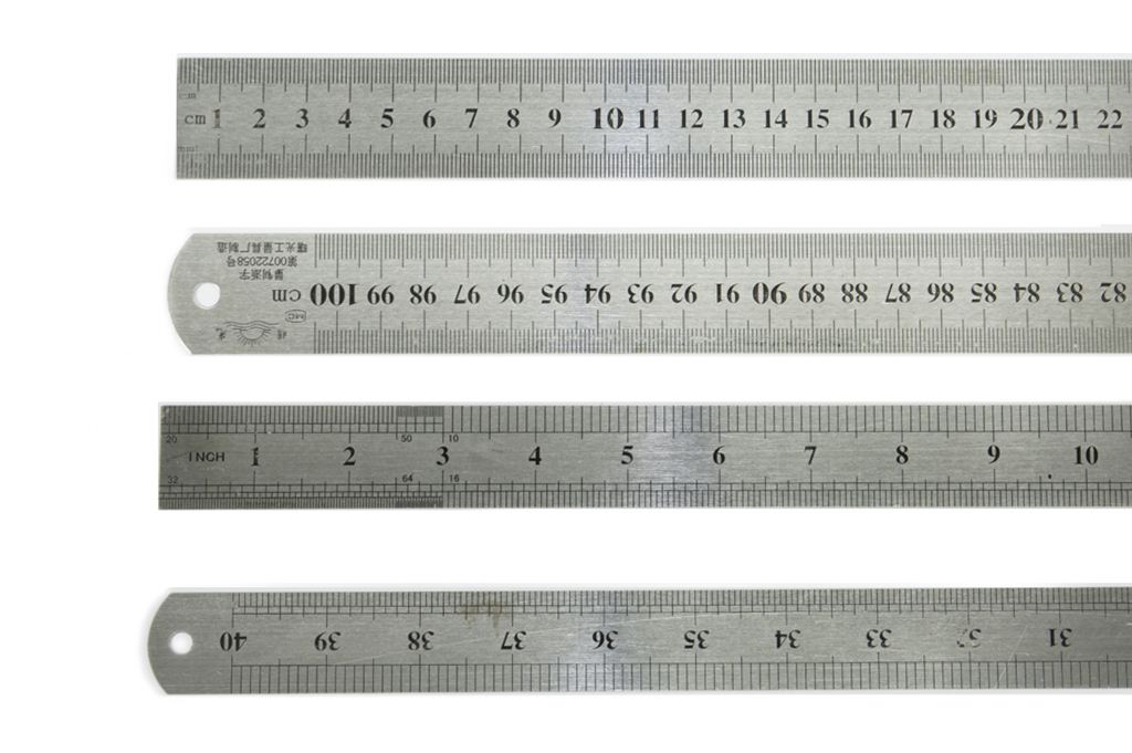 Лінійка кравецька 100 см металева MH