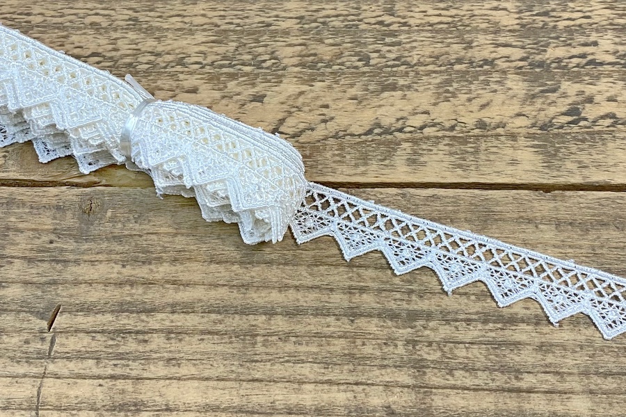 Мереживо гіпюр 20 мм SinemBro 4G4009-20-raw