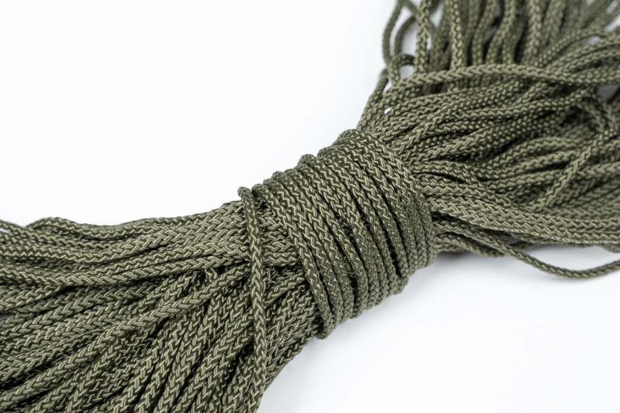 Шнур 4.0 мм болотний темний