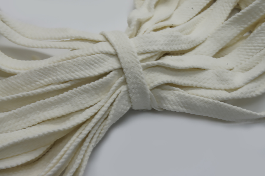 Шнур 15.0 мм для взуття (бавовна) молочний 6888-900003