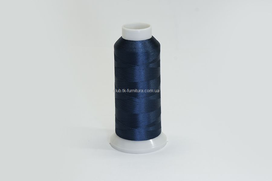 Нитки вишивальні MH 2742 м віскоза 100% синій темний 5896-120-2742-МН