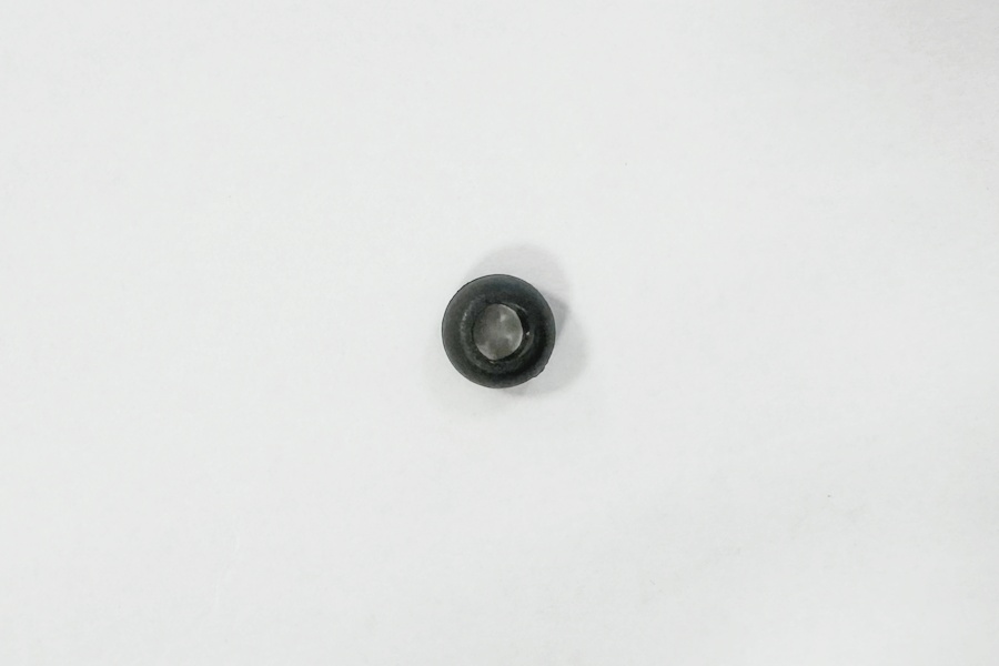 Намистина-фіксатор для шнура 9х9 мм нейлон MH одинарний чорний