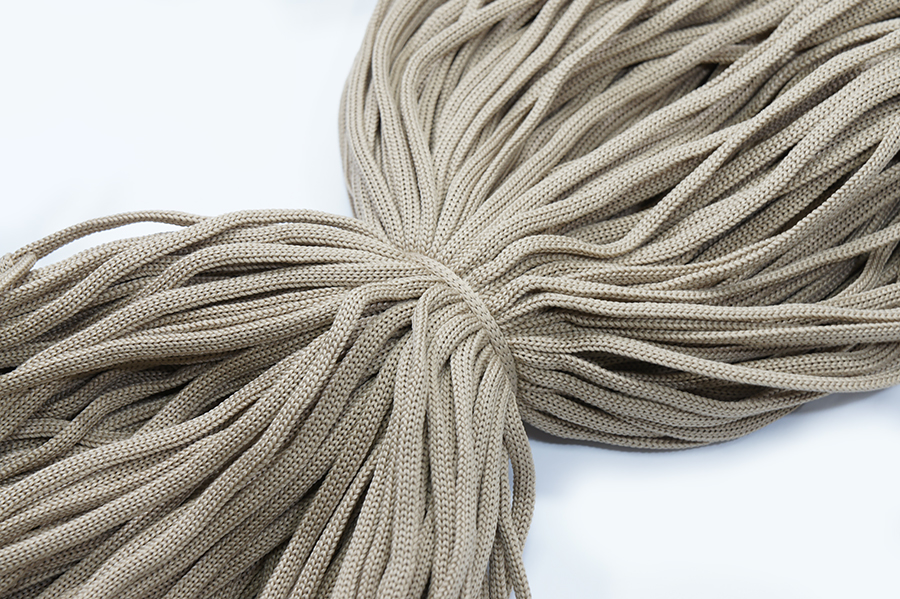 Шнур 5.0 мм для взуття 1-39 бежевий полиновий