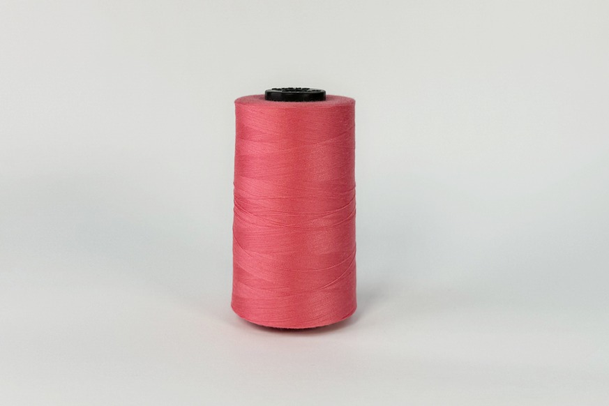 Нитки швейні №40/2 Barva штапельні поліестер 100% кораловий червоний 5000 м 6006