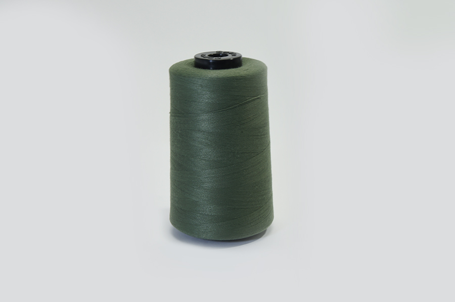 Нитки швейні №40/2 Barva штапельні поліестер 100% зелений темний 5000 м 4016
