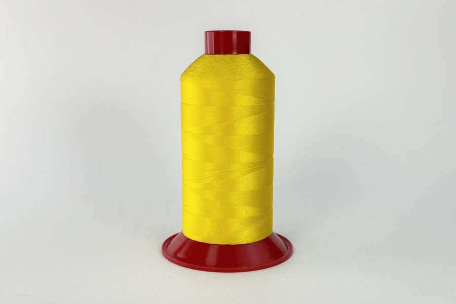 Нитки швейні №30 Barva високоміцні поліестер 100% жовтий яскравий 2400 м 3020