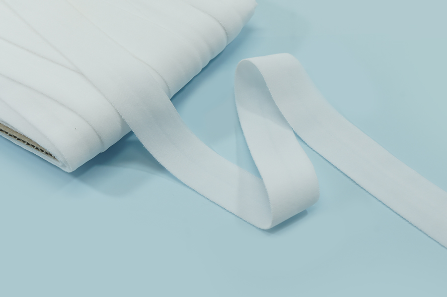 Бейка 25 мм MH матова, еластична білий