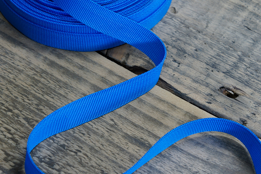 Тасьма для штанів 15 мм Лента волошковий