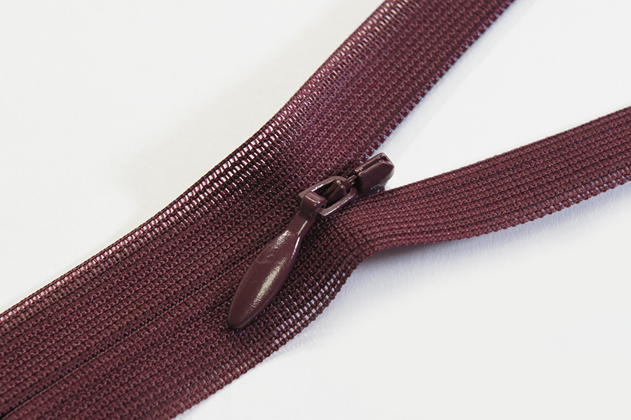 Блискавка YKK Тип 2 бордовий коричневий 60 см