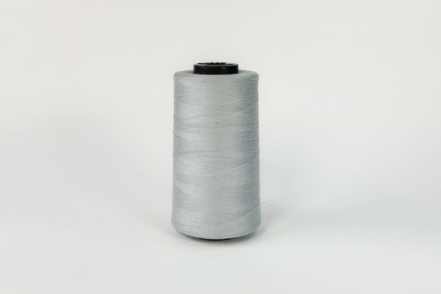 Нитки швейні №40/2 Barva штапельні поліестер 100% сірий блакитний 5000 м 5017-40/2-5000