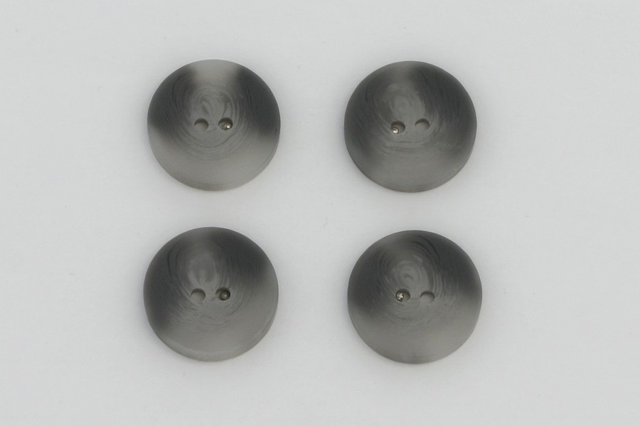 Гудзик 23 мм Mertbutton 2 отвори класичний сірий