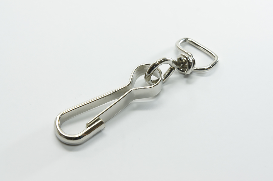 Карабін 50 мм з рамкою 15 мм Castiglioni простий, з рамкою