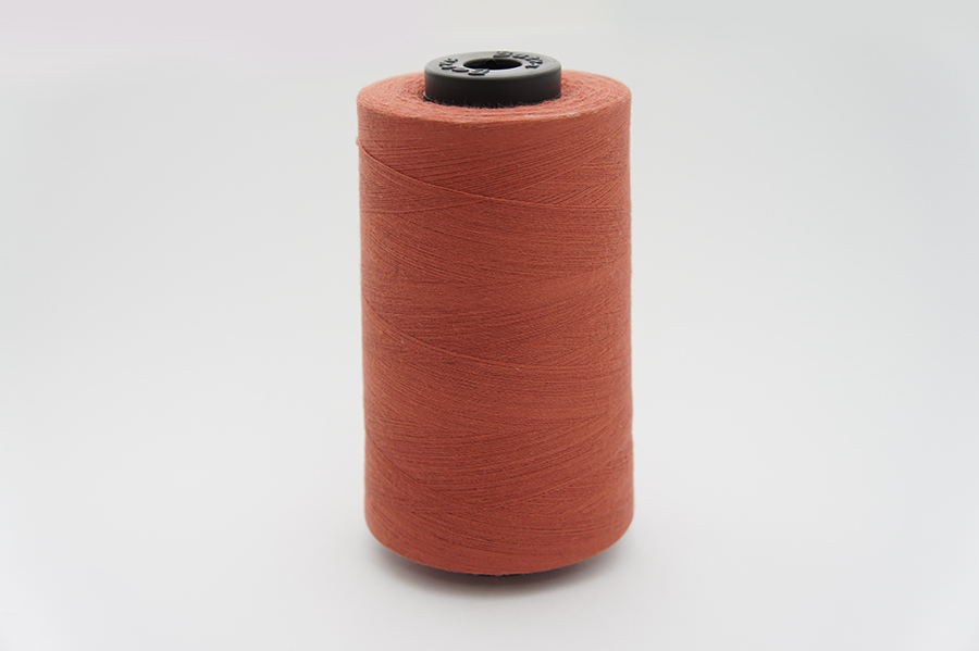 Нитки швейні №40/2 Barva штапельні поліестер 100% теракотовий брудний 5000 м 6033