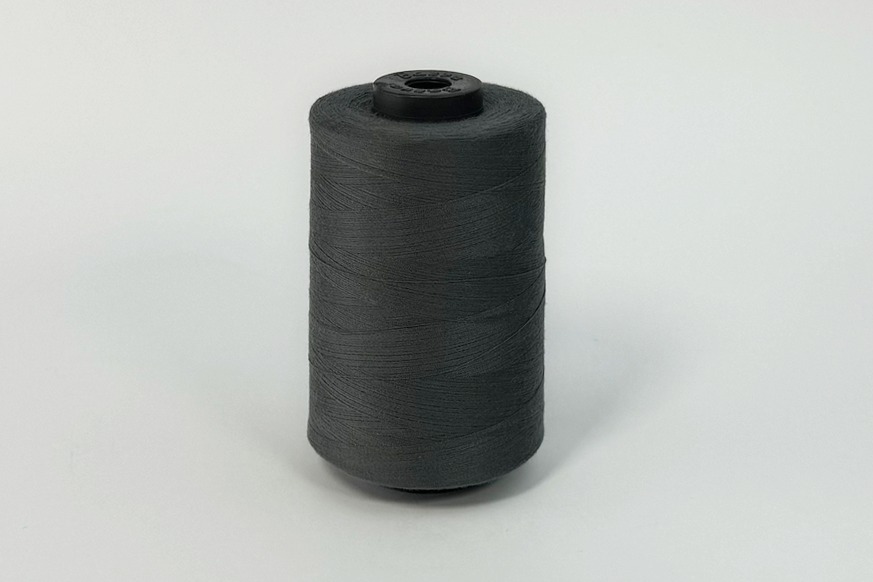 Нитки швейні №40/2 Barva штапельні поліестер 100% сірий темний 5000 м 5021-40/2-5000
