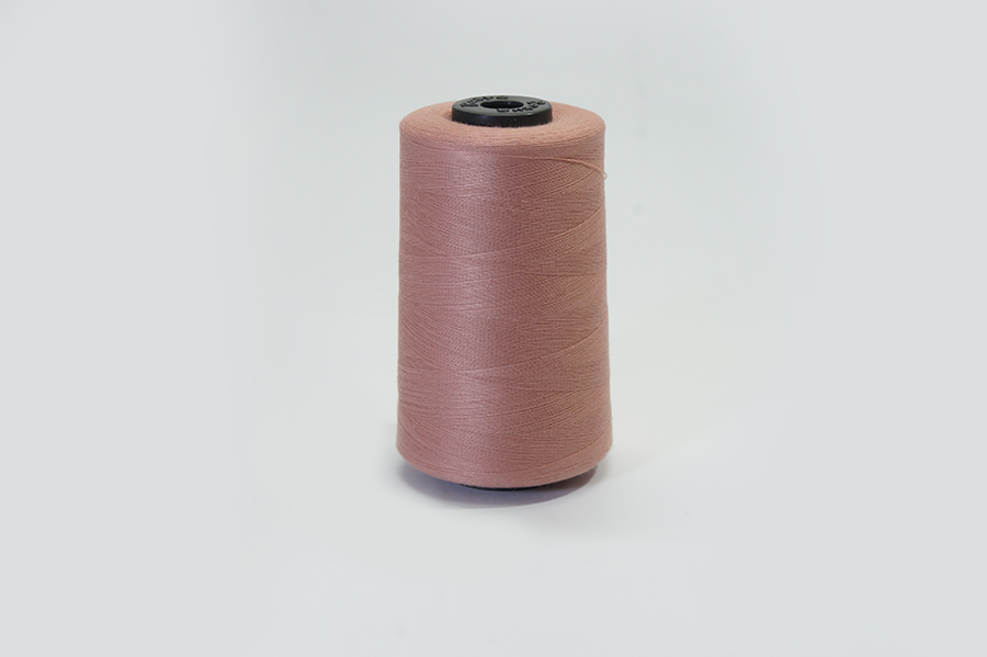Нитки швейні №40/2 Barva штапельні поліестер 100% фрезовий рожевий 5000 м 6037