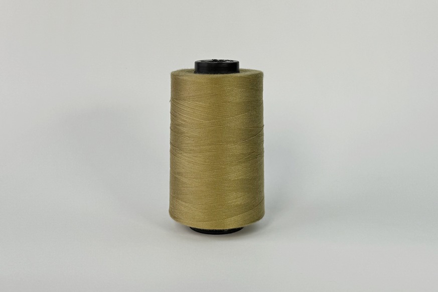 Нитки швейні №40/2 Barva штапельні поліестер 100% бежевий золотистий 5000 м 7007