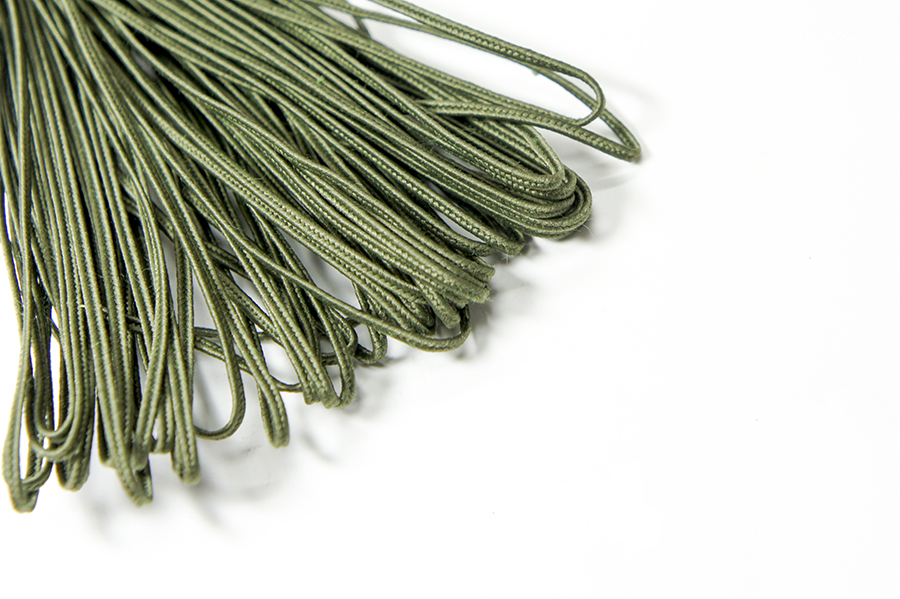 Шнур 1.8 мм сутажний Лента хакі