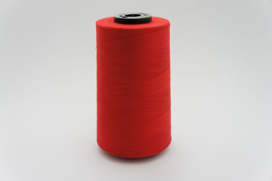 Нитки швейні №28/3 Barva армовані поліестер 100% червоний 2500 м 6016