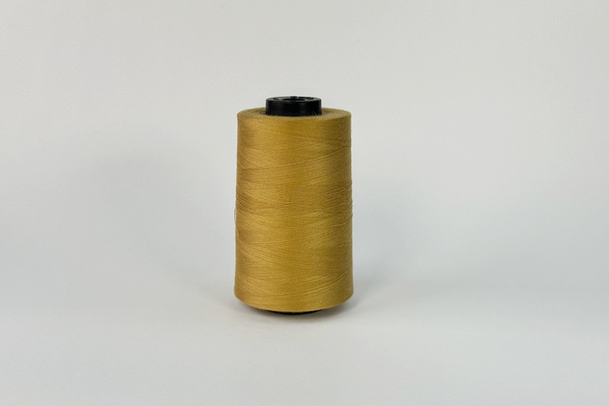 Нитки швейні №20/2 Barva штапельні поліестер 100% золотистий 2500 м 7004