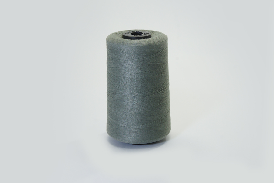 Нитки швейні №40/2 Barva штапельні поліестер 100% сірий темний 5000 м 5025-40/2-5000