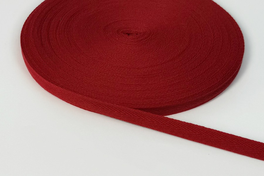 Стрічка кіперна 15 мм червоний