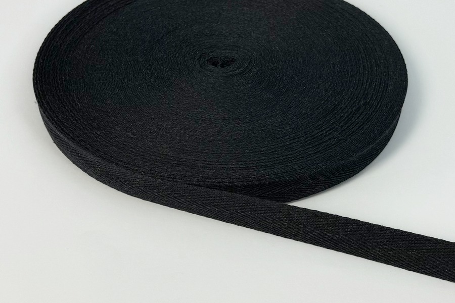 Стрічка кіперна 20 мм сірий темний