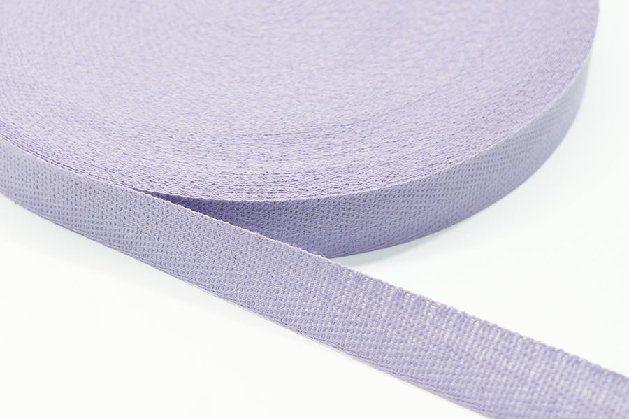Стрічка кіперна 17 мм Лента бузковий