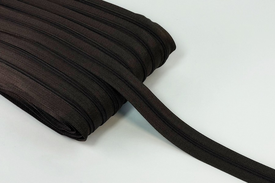 Блискавка рулонна MH Тип 5, вита шоколадний